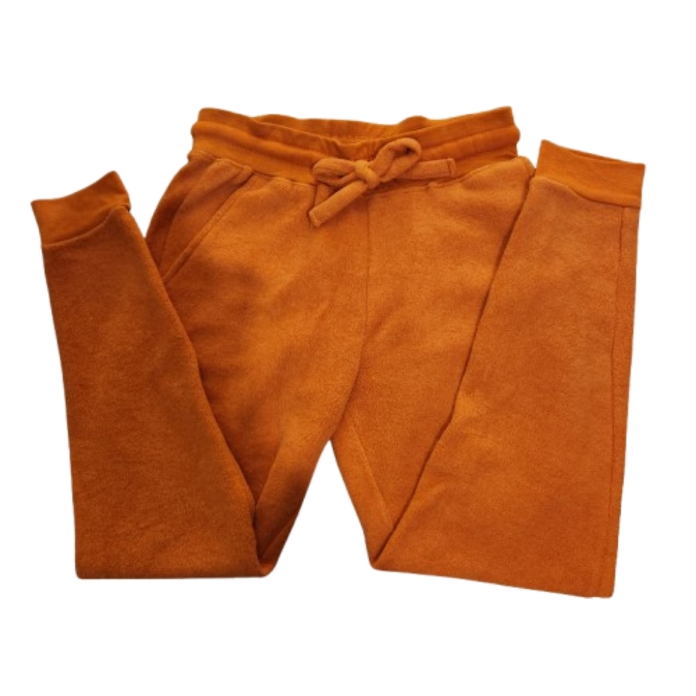 Soft Serve Clothing Orange Fleece Sweatpants Size XS